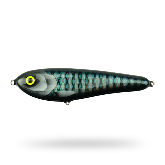 Wolfcreek Big Bad Wolf 20cm, 150g - Bariole Ghost UV i gruppen Madding / Håndlavede agn / Håndlavede jerkbaits hos Sportfiskeprylar.se (BIGBADCR172)