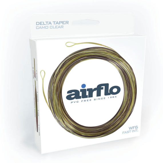 Airflo Delta Clear Camo Fast Intermediate Fly Line i gruppen Snøre / Flueliner / Enhåndssnøre hos Sportfiskeprylar.se (CL-WF5FI-CAMOr)