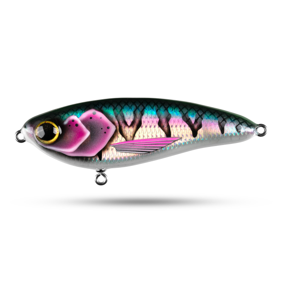 Elfbaits Swim 15cm, 100g - Psychedelic Shad i gruppen Madding / Håndlavede agn / Håndlavede jerkbaits hos Sportfiskeprylar.se (EFLBAITSS1)