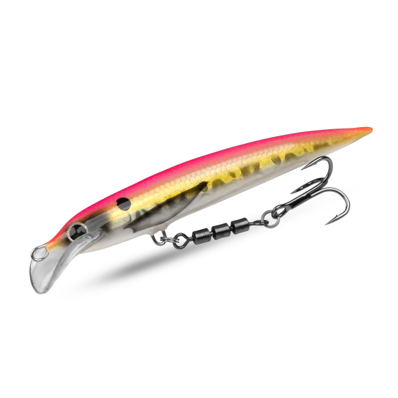 Elfbaits Troll 11cm, 7g - Sunset i gruppen Madding / Håndlavede agn / Håndlavede crankbaits hos Sportfiskeprylar.se (EFLBAITTRL6)