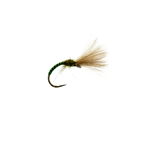 Shuttlecock Quill Emerger Olive # 15 i gruppen Madding / Fluer / Tørfluer hos Sportfiskeprylar.se (F30-1007-15)