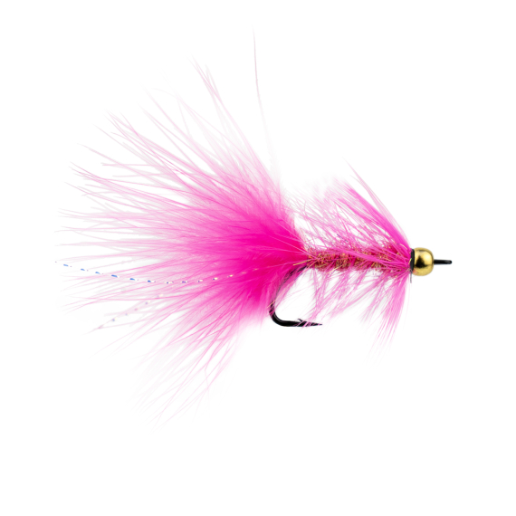 Wolly Bugger BH Pink # 6 i gruppen Madding / Fluer / Streamere hos Sportfiskeprylar.se (F30-1058-6)