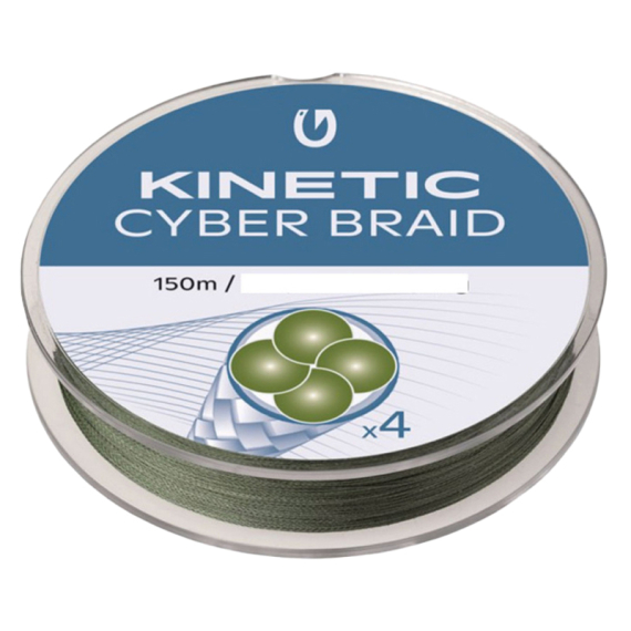 Kinetic 4 Braid 150m Dusty Green i gruppen Snøre / Multifilament hos Sportfiskeprylar.se (F503-024-098r)