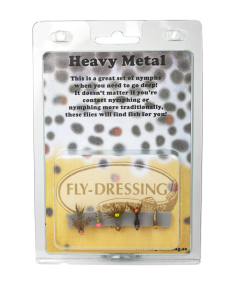 Fly Assortment Heavy Metal i gruppen Madding / Fluer / Fluesæt hos Sportfiskeprylar.se (FD037)