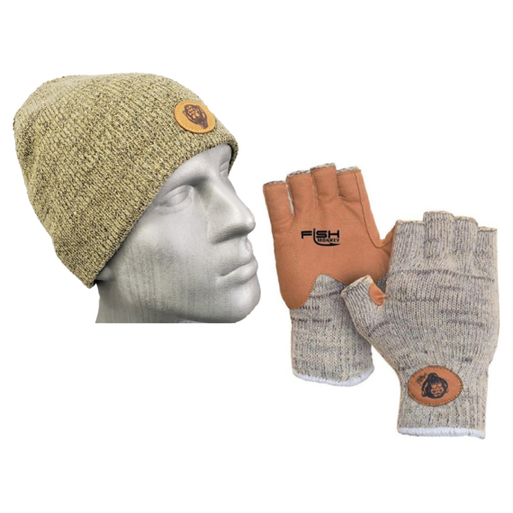 Fish Monkey Glove and Hat Set i gruppen Beklædning og fodtøj / Beklædning / Handsker hos Sportfiskeprylar.se (FISHMONKEYGLOVENHAT)