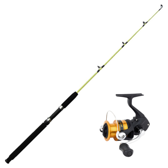 Shimano FX FC 4000/Wiggler Ismetespö Soft 118,5 cm Combo i gruppen Fiskemetoder / Isfiskeri / Isfiskeri Sæt / Isfiskerisæt hos Sportfiskeprylar.se (FX4000FCICE-SET)