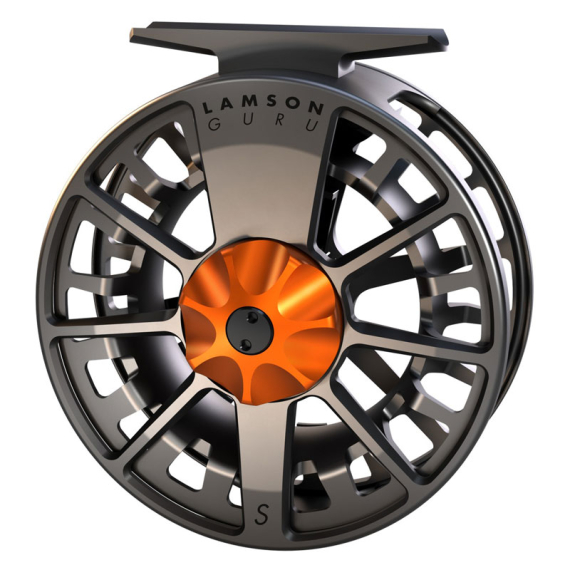 Lamson Guru S-Series Fly Reel Blaze i gruppen Hjul / Fluehjul og ekstra spoler / Fluehjul hos Sportfiskeprylar.se (GS-3PLUSREEL-BLAZEr)