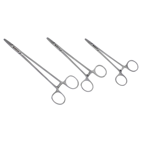 Westin Forceps Stainless Steel Large 16cm Satin Finish i gruppen Udstyr og tilbehør / Tænger og sakse / Pincet hos Sportfiskeprylar.se (H011-665-026)