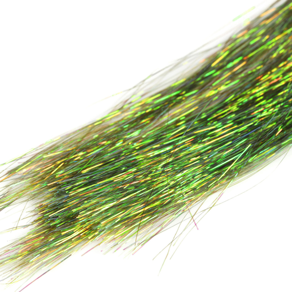 Flashabou Pearl Dyed - olive i gruppen Kroge og endegrej / Fluebinding / Fluebindingsmateriale / Blink og syntetiske artikler hos Sportfiskeprylar.se (H6969)