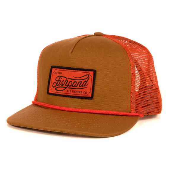 Fishpond Heritage Trucker Hat - Sandbar/Orange i gruppen Beklædning og fodtøj / Kasketter og hovedbeklædning / Kasketter / Trucker caps hos Sportfiskeprylar.se (HTH-S-O)