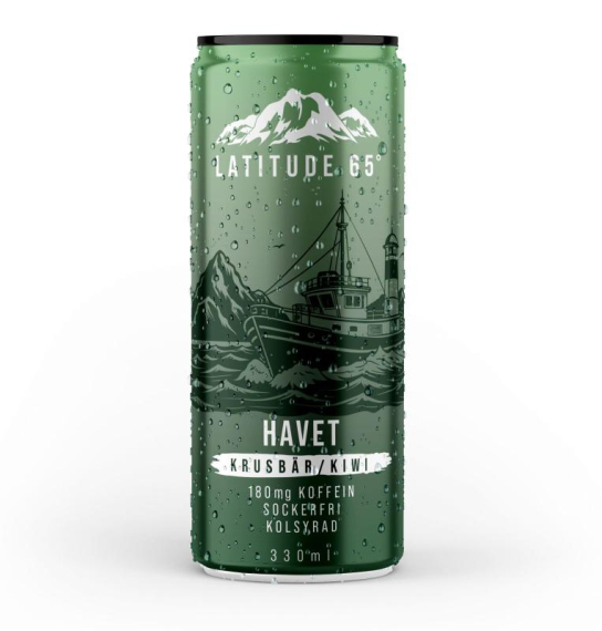 Latitude 65, 330ml - Havet i gruppen Outdoor / Lejrmad / Drikkevarer hos Sportfiskeprylar.se (L65-Havet)