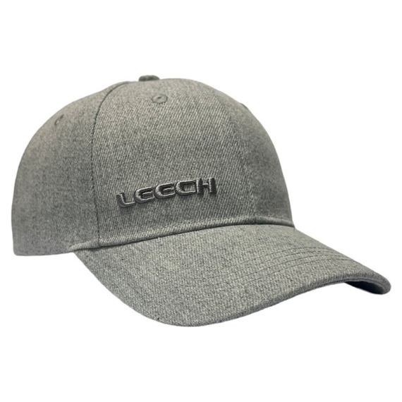 Leech Cap Stich Grey i gruppen Beklædning og fodtøj / Kasketter og hovedbeklædning / Kasketter / Dad Caps hos Sportfiskeprylar.se (LEECH3033)