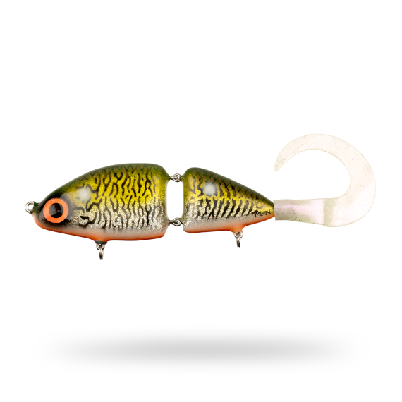 Mälaren Lures Fathead Swimbait 17cm, 125g - Fire Tiger i gruppen Madding / Håndlavede agn / Håndlavede swimbaits hos Sportfiskeprylar.se (MLFHS17-3)