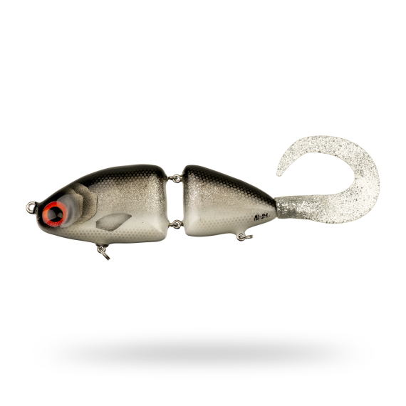 Mälaren Lures Fathead Swimbait 17cm, 125g - Black And White i gruppen Madding / Håndlavede agn / Håndlavede swimbaits hos Sportfiskeprylar.se (MLFHS17-5)