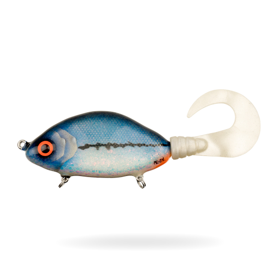 Mälaren Lures Humpback 13cm, 120g - Blue Maniac i gruppen Madding / Håndlavede agn / Håndlavede tailbaits hos Sportfiskeprylar.se (MLHB213-1)