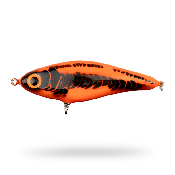 Mälaren Lures Loner 18cm, 100g - Hot Lava i gruppen Madding / Håndlavede agn / Håndlavede jerkbaits hos Sportfiskeprylar.se (MLL18-1)