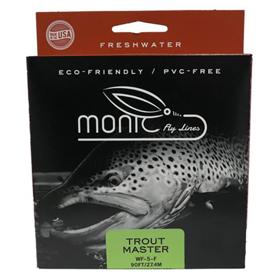 Monic Trout Master Floating Fly Line i gruppen Snøre / Flueliner / Enhåndssnøre hos Sportfiskeprylar.se (NFD9273-4r)