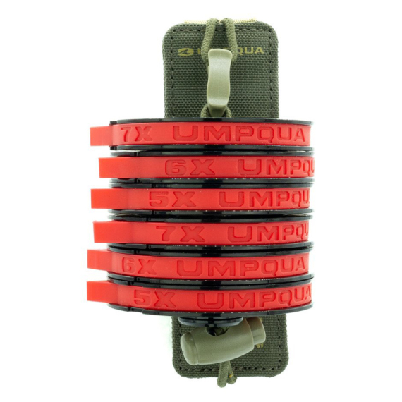 Umpqua ZS2 Tippet Holder - Olive i gruppen Opbevaring / Anden opbevaring / Tippet holder hos Sportfiskeprylar.se (NFD9370)