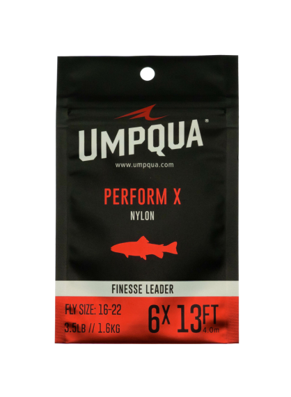 Umpqua Perform X Finesse Dry Fly Leader 13ft i gruppen Kroge og endegrej / Ledere og Forfangsmateriale / Færdiglavede forfang / Tapered forfang hos Sportfiskeprylar.se (NFD9385-4Xr)