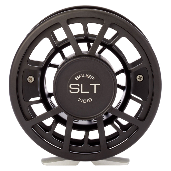 Bauer SLT Fly Reel - Black & Silver i gruppen Hjul / Fluehjul og ekstra spoler / Fluehjul hos Sportfiskeprylar.se (NFD9443-789Blackr)