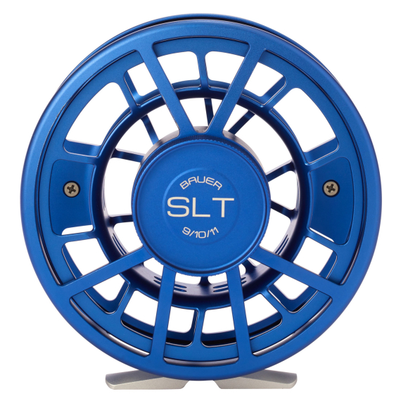 Bauer SLT Fly Reel Blue & Silver i gruppen Hjul / Fluehjul og ekstra spoler / Fluehjul hos Sportfiskeprylar.se (NFD9443-789Bluer)