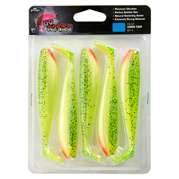 Zander Pro Ultra UV 12 cm 5-pack i gruppen Madding / Softbaits / Aborre softbaits og sandard softbaits hos Sportfiskeprylar.se (NZS024r)