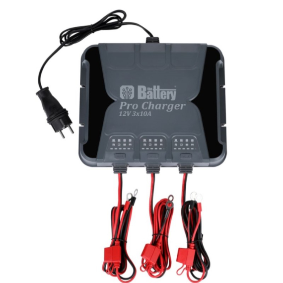 The Battery Pro Charger 12v 3x10A i gruppen Bådelektronik / Batterier og opladere / Batteriopladere hos Sportfiskeprylar.se (PC01)