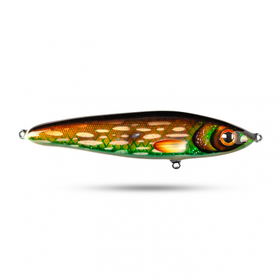 Pineslope Lures Beef Jerky Shallow 22cm, 130g - Fancypants Pike i gruppen Madding / Håndlavede agn / Håndlavede jerkbaits hos Sportfiskeprylar.se (PSLBJS22-9)