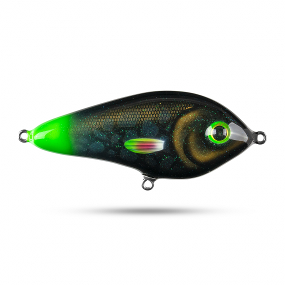 Pineslope Lures Drumstick V2 Slow Sink 15cm, 115g - Green Lantern i gruppen Madding / Håndlavede agn / Håndlavede swimbaits hos Sportfiskeprylar.se (PSLDSSS23-2)