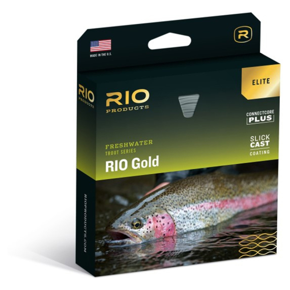 RIO Elite Gold Moss/Gold/Gray i gruppen Snøre / Flueliner / Enhåndssnøre hos Sportfiskeprylar.se (RP19268r)