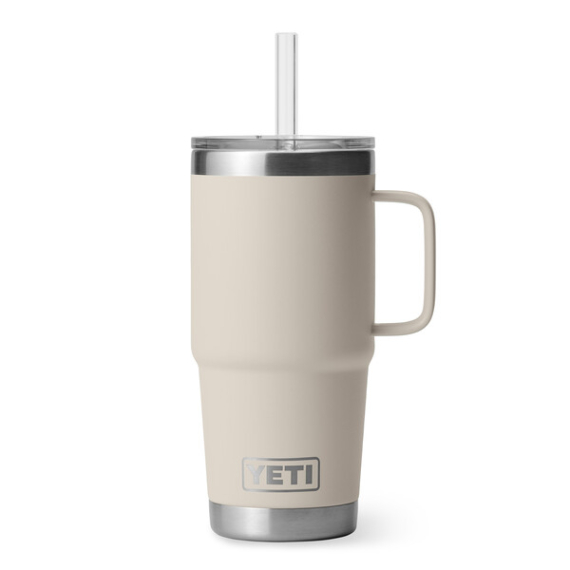 Yeti Rambler 25 Oz Straw Mug 2.0 - Cape Taupe i gruppen Outdoor / Stormkøkken og køkkenredskaber / Termoflasker / Termokrus hos Sportfiskeprylar.se (SKU-2326-24H2BH)