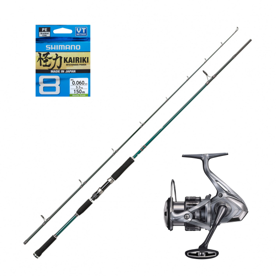 Shimano Nasci Abu Garcia Beast X Pike Combo i gruppen Fiskemetoder / Spinnefiskeri / Sæt / Spinnesæt hos Sportfiskeprylar.se (SSPSET-18)