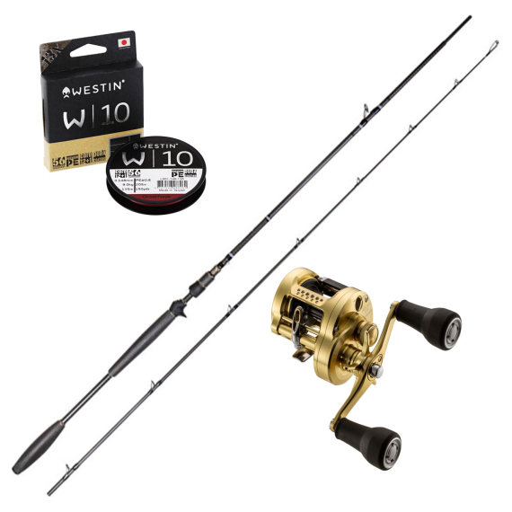 Shimano Calcutta Conquest Westin W10 Pike Combo i gruppen Sæt / Kastesæt hos Sportfiskeprylar.se (SSPSET-5)