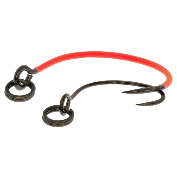 Westin Rigged Trout Single Hooks, Uv Orange i gruppen Kroge og endegrej / Kroge / Enkeltkroge hos Sportfiskeprylar.se (T107-805-036r)