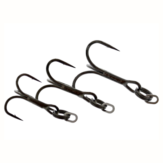 Westin Rigged Seatrout Treble Hooks Black i gruppen Kroge og endegrej / Kroge / Trebelkroge hos Sportfiskeprylar.se (T111-007-405r)