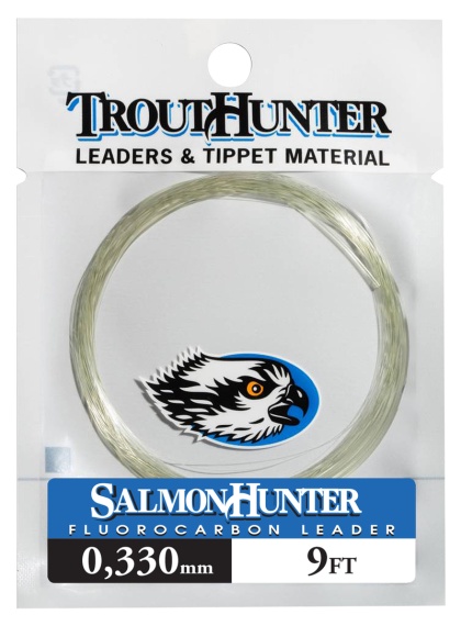 Trout Hunter SalmonHunter Fluorocarbon Tapered Leader 9ft i gruppen Kroge og endegrej / Ledere og Forfangsmateriale / Forfangsmateriale / Forfangsmateriale fluefiskeri hos Sportfiskeprylar.se (TH50140r)