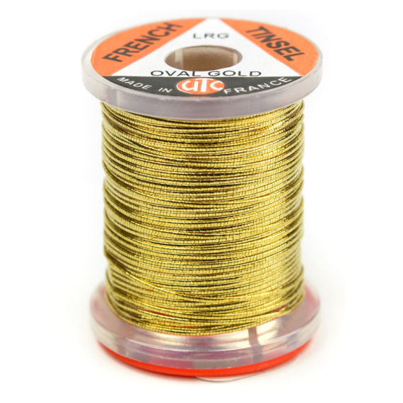 French Tinsel Gold i gruppen Kroge og endegrej / Fluebinding / Fluebindingsmateriale / Tinsel hos Sportfiskeprylar.se (W-TSOG3r)