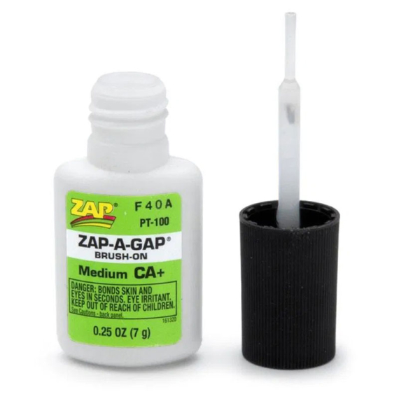 Zap-A-Gap Brush-On - Superlim m/pensel i gruppen Kroge og endegrej hos Sportfiskeprylar.se (ZF13)