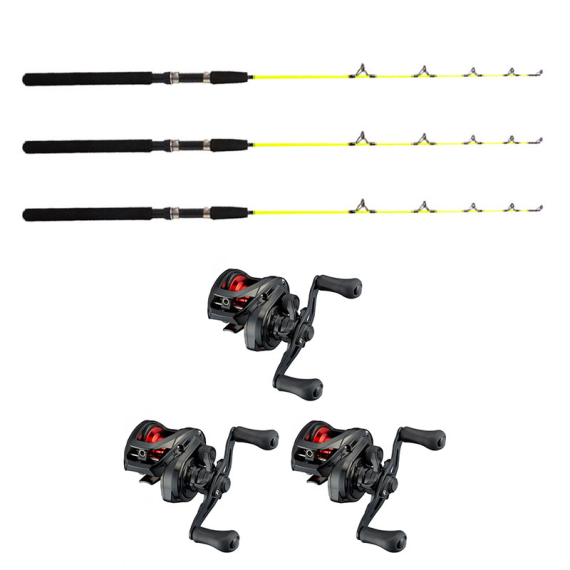 Daiwa PR100L / Fladen Ice Pike 115cm Vänster 3-Pack i gruppen Fiskemetoder / Isfiskeri / Isfiskeri Sæt / Isfiskerisæt hos Sportfiskeprylar.se (daiwapr3pcs-set)