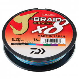 Daiwa J-braid Grand X8 0.16mm 150M MC 20LB