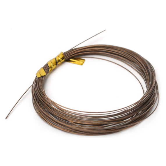 Partridge Bauer Pike Leader Wire 60lb - Brown i gruppen Kroge og endegrej / Ledere og Forfangsmateriale / Forfangsmateriale hos Sportfiskeprylar.se (ph-aw49-60-5b)