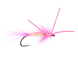 Guideline Rubber Leg Pink Streamer #8