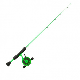 13 Fishing Radioactive Pickle Ice Combo 25'' MH