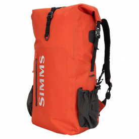 Simms Dry Creek Rolltop Backpack Simms Orange