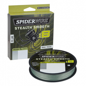 SpiderWire Stealth Smooth Braid 8 Moss Green 150m