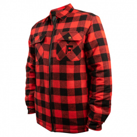 Fladen Forest Skjorta Fodrad Red/Black