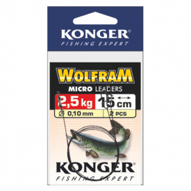 Konger Tungsten Leader (2-pack)