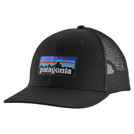 Patagonia P-6 Logo Trucker Hat Black