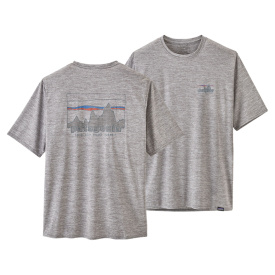 Patagonia M's Cap Cool Daily Graphic Shirt, '73 Skyline: Feather Grey