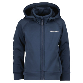 Didriksons Corin Kids Full-Zip Navy